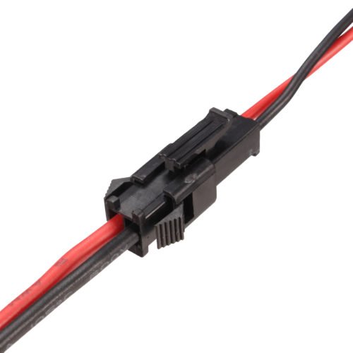 30pcs 12cm Long JST SM 2Pins Plug Male To Female Wire JST Connector 3