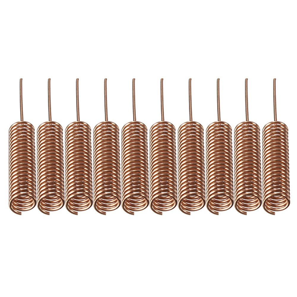 200pcs 433MHZ Spiral Spring Helical Antenna 5mm 34*20mm 2 200pcs 433MHZ Spiral Spring Helical Antenna 5mm 34*20mm - Image 2