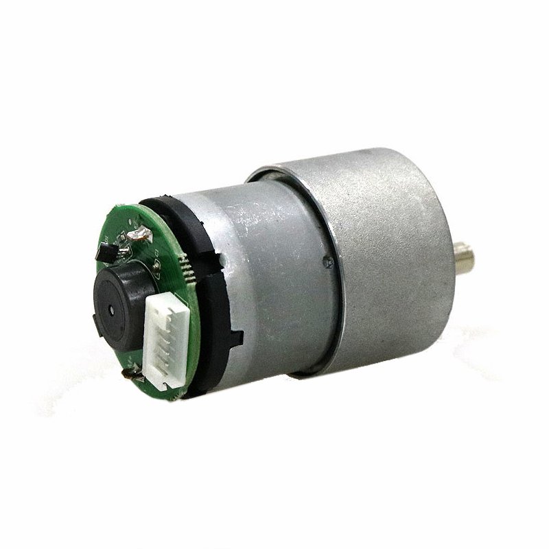 12V 4.8W 37-520 High Torque Reducer AB Dual Phase Hall Encoder DC Motor for Smart Car DIY Part 3 12V 4.8W 37-520 High Torque Reducer AB Dual Phase Hall Encoder DC Motor for Smart Car DIY Part - Image 3