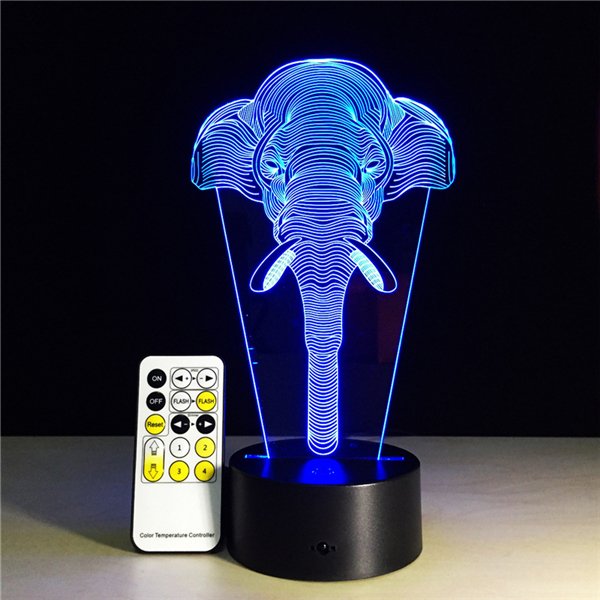 Colorful Festival Halloween LED 3D Illusion Lamp Night Light TF Card Bluetooth Speaker 7 Colorful Festival Halloween LED 3D Illusion Lamp Night Light TF Card Bluetooth Speaker - Image 7
