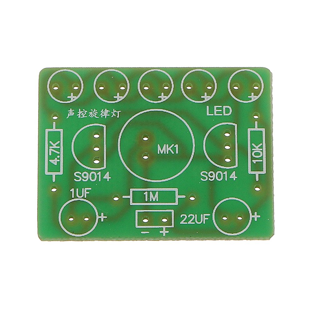 10pcs DIY Voice Controlled Melody Light 5MM Highlight DIY LED Flash Electronic Training Kit 3 10pcs DIY Voice Controlled Melody Light 5MM Highlight DIY LED Flash Electronic Training Kit - Image 3