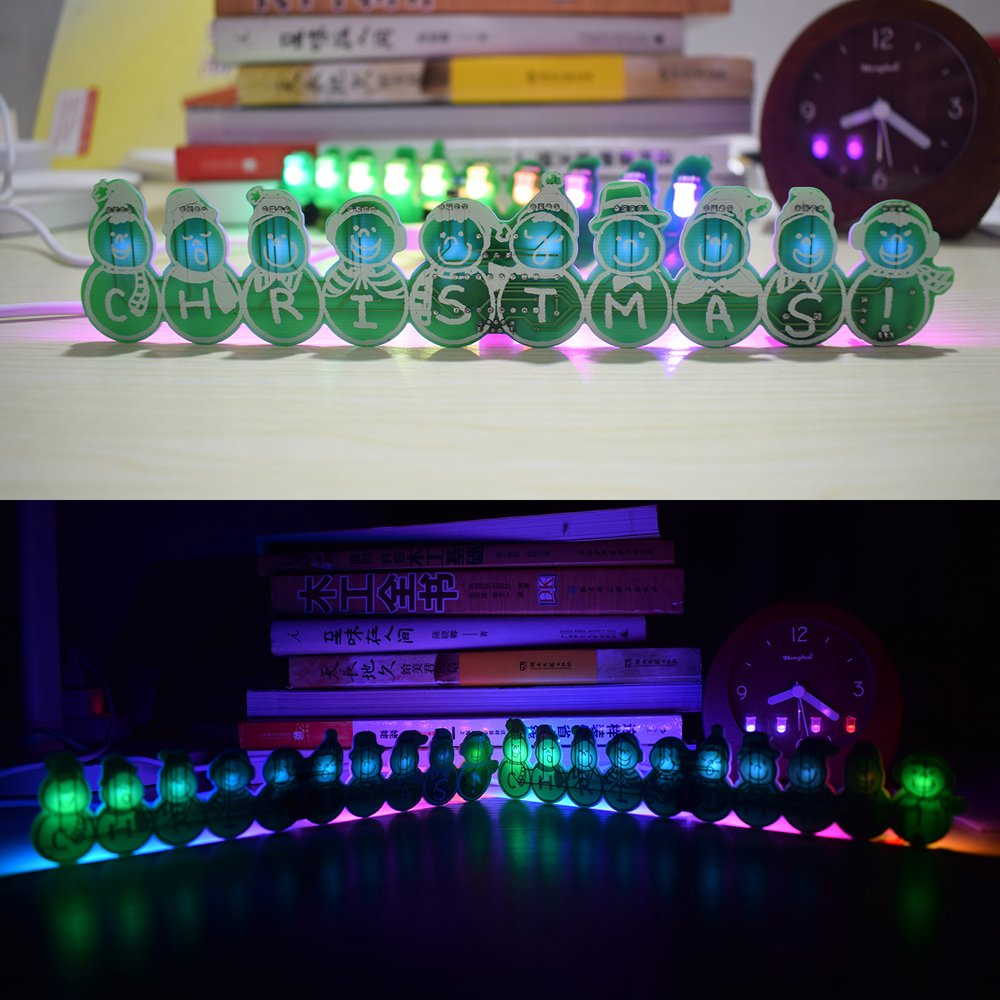 Geekcreit® DIY Full Color Christmas Snowman Music Box Kit 2 Geekcreit® DIY Full Color Christmas Snowman Music Box Kit - Image 2