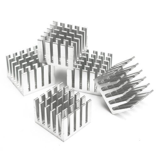 20pcs 20x20x15mm DIY CPU IC Chip Heat Sink Extruded Cooler Aluminum Heat Sink 5