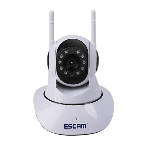 ESCAM G02 Dual Antenna 720P Pan/Tilt WiFi IP IR Camera Support ONVIF Max Up to 128GB Video Monitor 4