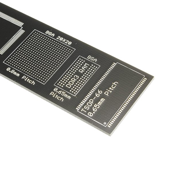 3Pcs 15cm Duinopeak PCB Ruler Measuring Tool Resistor Capacitor Chip IC SMD Diode Transistor Package Electronic Stocks For Electronic Engineers/Geeks/ 9 3Pcs 15cm Duinopeak PCB Ruler Measuring Tool Resistor Capacitor Chip IC SMD Diode Transistor Package Electronic Stocks For Electronic Engineers/Geeks/ - Image 9