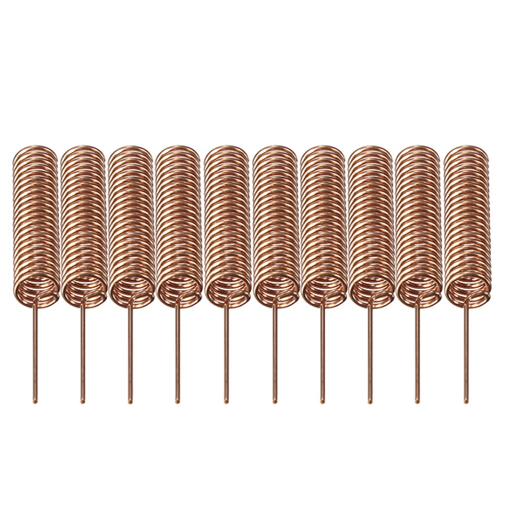 100pcs 433MHZ Spiral Spring Helical Antenna 5mm 34*20mm 1 100pcs 433MHZ Spiral Spring Helical Antenna 5mm 34*20mm