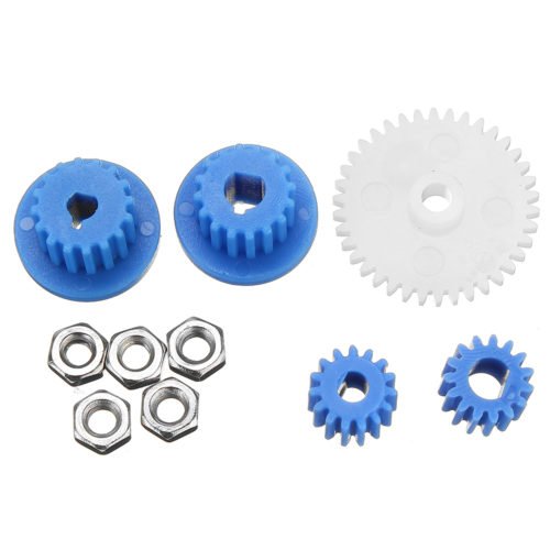 4 Kinds Gear Motor Pack Kit with Gears Material for DIY Smart Assembled Car 7