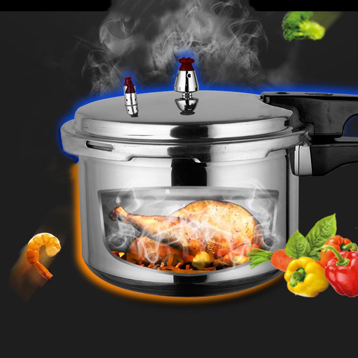 3L / 11L / 17L Pressure Cooker Commercial Grade Pressure Cooker Kitchen Pot Utensil 11 3L / 11L / 17L Pressure Cooker Commercial Grade Pressure Cooker Kitchen Pot Utensil - Image 11