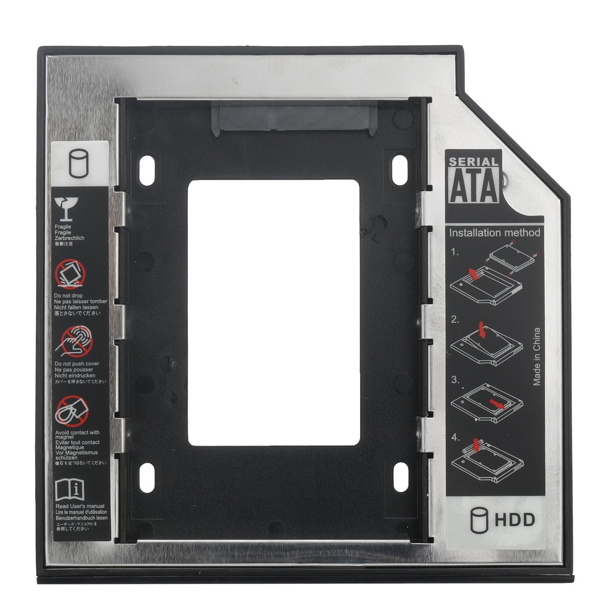 2nd HDD SSD Hard Drive Caddy for IBM Lenovo Thinkpad T430 T430i W530 T530 T530i 3 2nd HDD SSD Hard Drive Caddy for IBM Lenovo Thinkpad T430 T430i W530 T530 T530i - Image 3