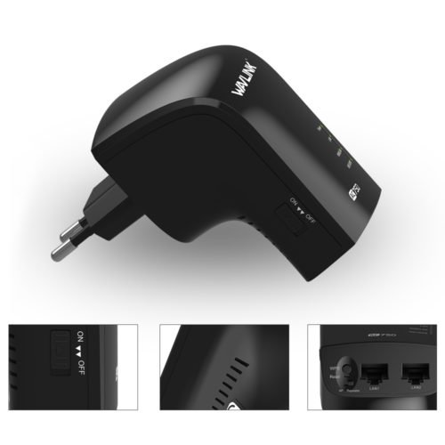 Wavlink 750Mbps Dual Band 3 in One Wifi Repeater Router Built-in Antenna UK/EU/US Plug 3