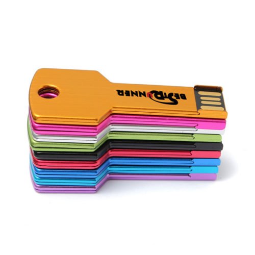 Bestrunner 2GB USB Metal Key Drive Flash Memory Drive Thumb Design 2