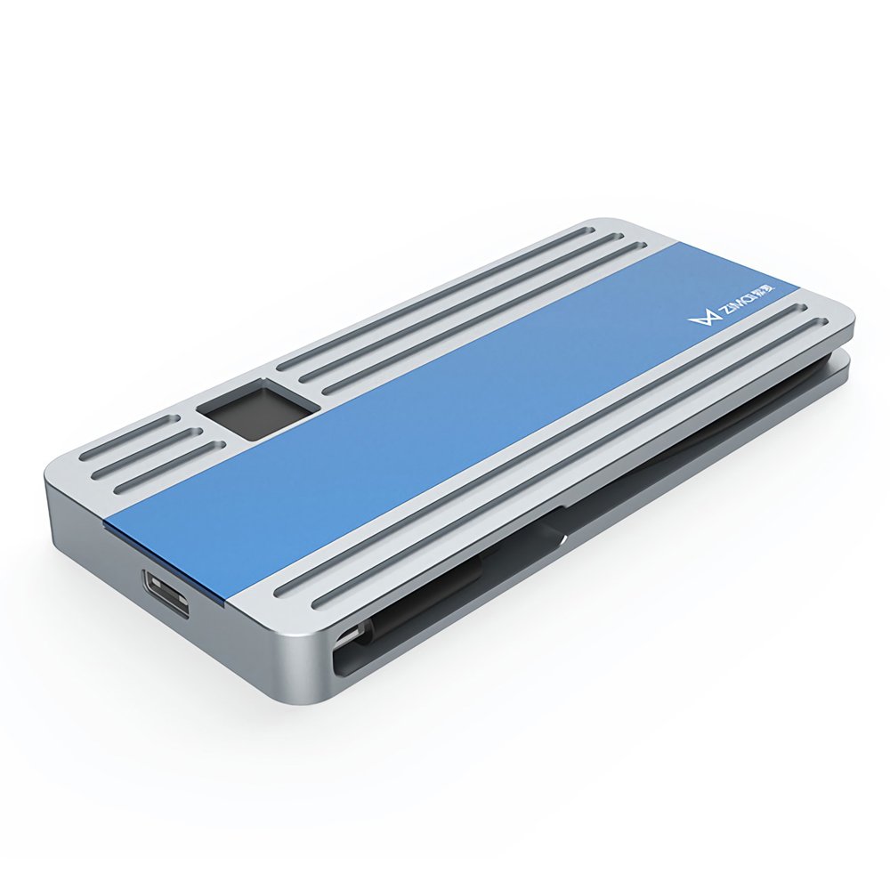 MaiBenBen F2 Aluminum Alloy Type-C USB 3.0 to M.2 NGFF 2232 2242 2260 SSD Hard Drive Enclosure 2