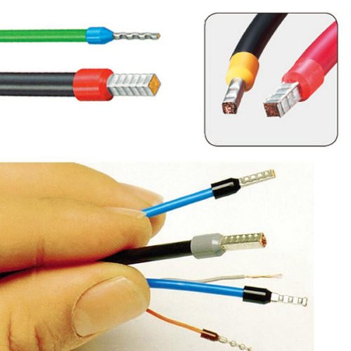 DANIU AWG24-10 Self-Adjustable Terminal Crimping Tool Wire Cord Crimper Plier 0.08-6mm² 10