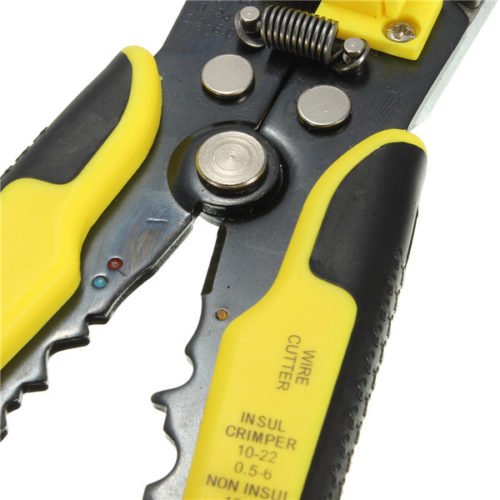 DANIU Multifunctional Automatic Wire Stripper Crimping Pliers Terminal Tool 10