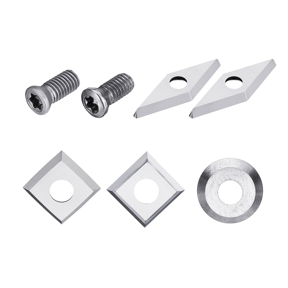 Drillpro Wood Carbide Insert Milling Cutter Torx Screws For Wood Turning Tool Woodworking 2 Drillpro Wood Carbide Insert Milling Cutter Torx Screws For Wood Turning Tool Woodworking - Image 2