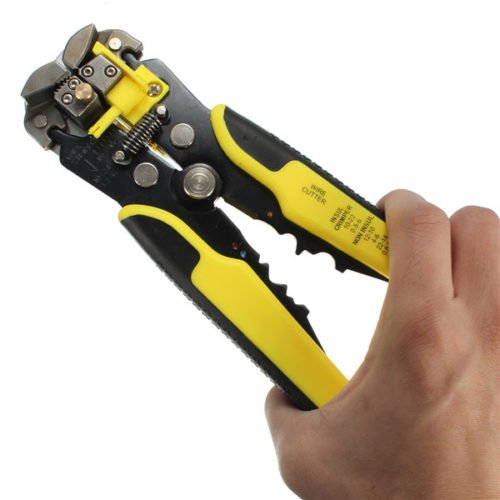 DANIU Multifunctional Automatic Wire Stripper Crimping Pliers Terminal Tool 2
