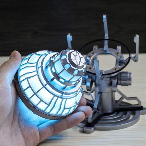 1:1 ARC REACTOR LED Chest Heart Light-up Lamp Movie ABC Props Model Kit Science Toy 7