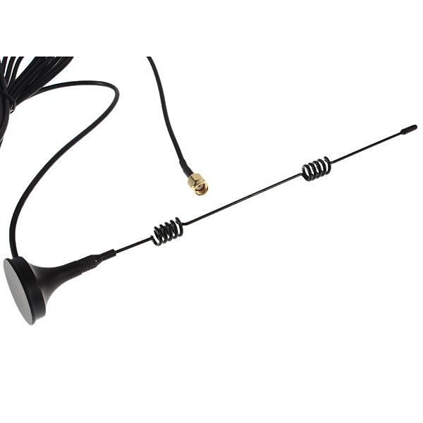 RP-SMA 2.4GHz 7 DBI Wifi 5 X Range Booster Antenna Extender + Base 5 RP-SMA 2.4GHz 7 DBI Wifi 5 X Range Booster Antenna Extender + Base - Image 5