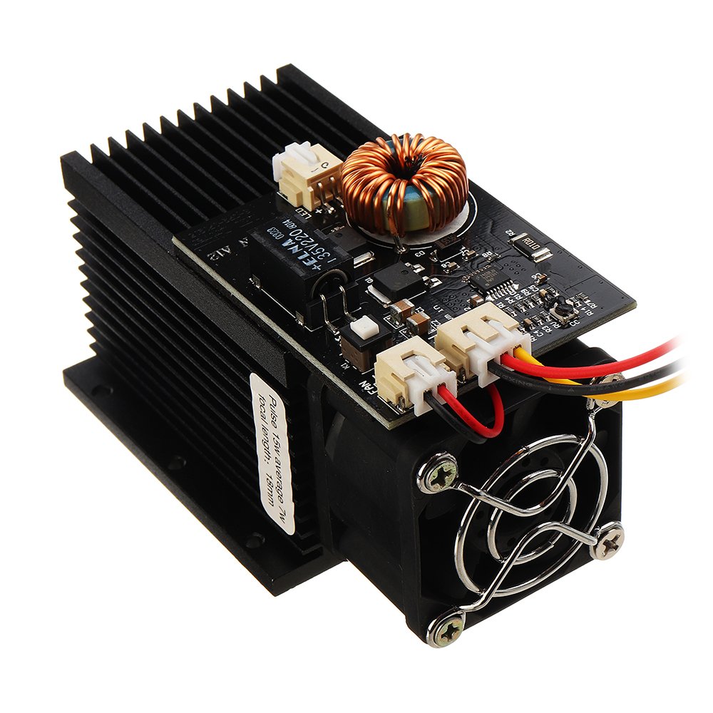 445-450nm 15W Blue Laser Module Mark On Metal for DIY Laser Engraver Machine 2 445-450nm 15W Blue Laser Module Mark On Metal for DIY Laser Engraver Machine - Image 2