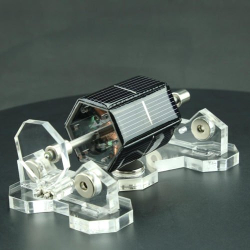 Hexagon Solar Magnetic Levitation Mendocino Motor Horizontal Levitating Stand Educational Model Gift 3