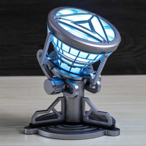 1:1 ARC REACTOR LED Chest Heart Light-up Lamp Movie ABC Props Model Kit Science Toy 3
