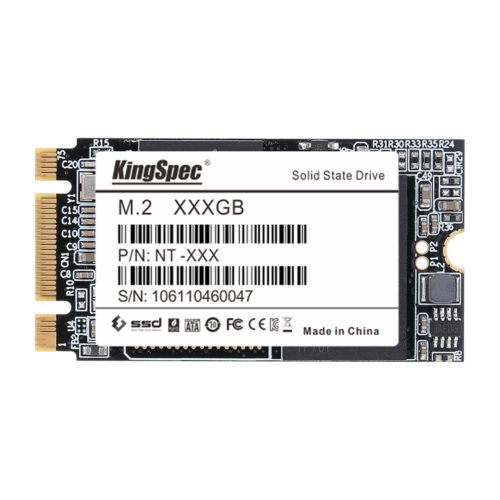 Kingspec M.2 NGFF 2242 SATA SSD TLC Internal Solid State Drive Internal Hard Disk 64/128/256GB 1