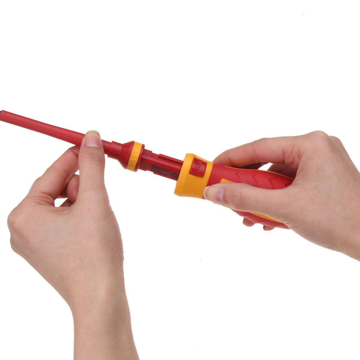 13Pcs 1000V Electronic Insulated Screwdriver Set Phillips Slotted Torx CR-V Screwdriver Repair Tools 9 13Pcs 1000V Electronic Insulated Screwdriver Set Phillips Slotted Torx CR-V Screwdriver Repair Tools - Image 9