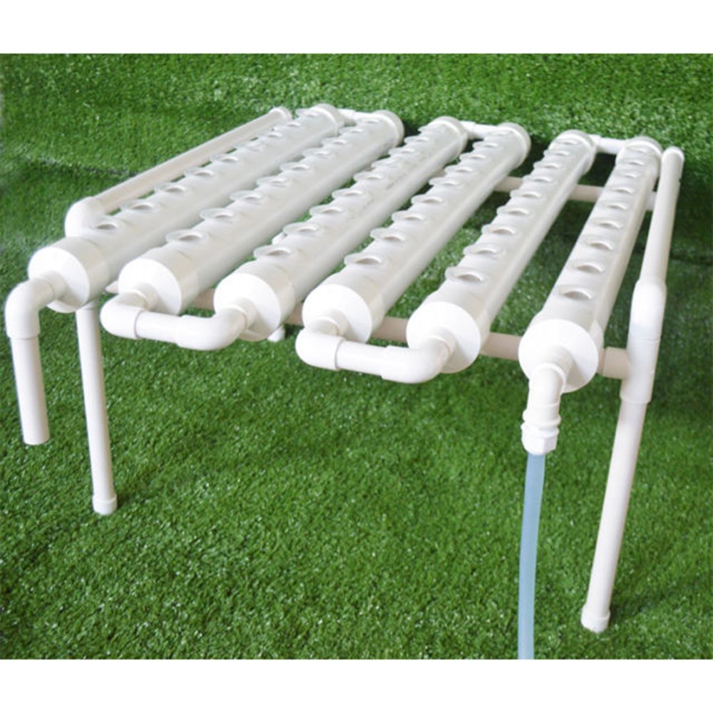 54 Holes Horizontal Hydroponic Piping Site Grow Kit Flow DWC Deep Water Culture Planting Box System 3 54 Holes Horizontal Hydroponic Piping Site Grow Kit Flow DWC Deep Water Culture Planting Box System - Image 3