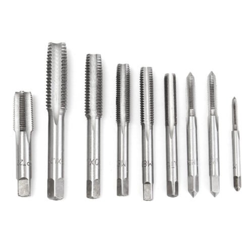 40Pcs Metric Tap Wrench and Die Pro Set M3-M12 Nut Bolt Alloy Metal Hand Tools 7