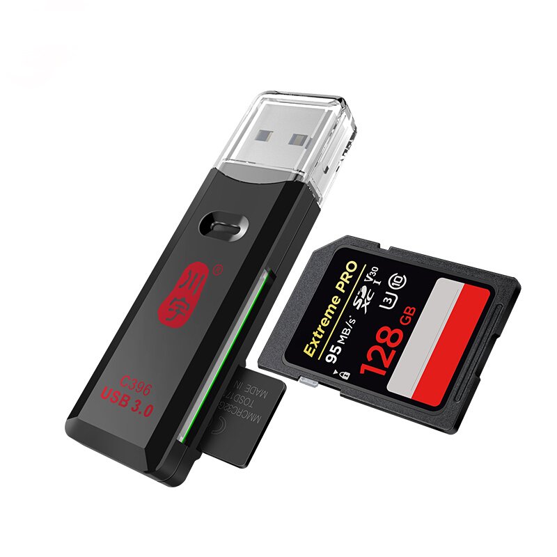 Kawau C396 DUO USB 3.0 SD TF Card Reader Support Simultaneous Read 1 Kawau C396 DUO USB 3.0 SD TF Card Reader Support Simultaneous Read
