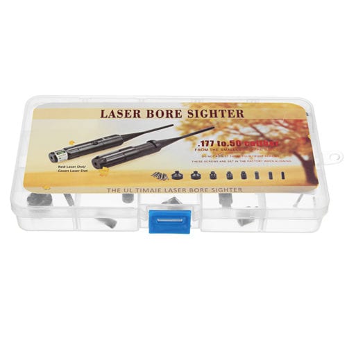 Green Dot Laser Bore Sighter .177 to .50 Caliber Sighting Positioning Laser Boresighter Kit 2