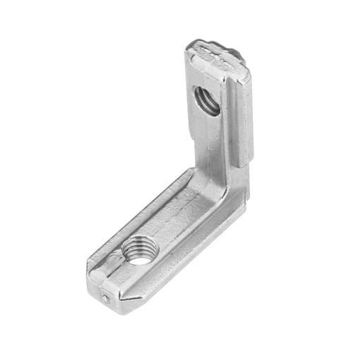 Suleve™ LJ20 5Pcs T Slot L Shape Inside Corner Connector Joint Bracket for 2020 Series Aluminum Profile 1