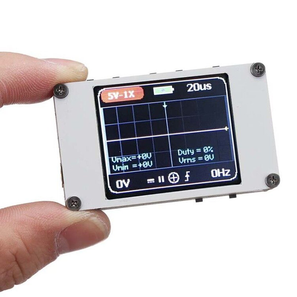 DANIU DSO188 Pocket Digital Ultra-small Oscilloscope 1M Bandwidth 5M Sample Rate Handheld Oscilloscope Kit 1 DANIU DSO188 Pocket Digital Ultra-small Oscilloscope 1M Bandwidth 5M Sample Rate Handheld Oscilloscope Kit