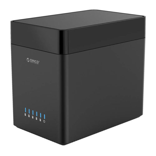 Orico DS500U3 USB3.0 Multi-Bay 3.5inch Hard Drive Enclosure Magnetic-type HDD SSD Docking Station 2