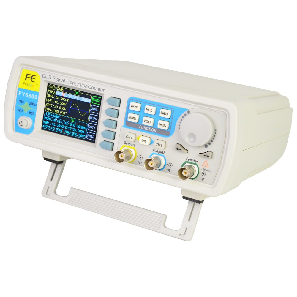 FY6800 2-Channel DDS Arbitrary Waveform Signal Generator 14bits 250MSa/s Sine Square Pulse Frequency Meter VCO Modulation 3 FY6800 2-Channel DDS Arbitrary Waveform Signal Generator 14bits 250MSa/s Sine Square Pulse Frequency Meter VCO Modulation - Image 3