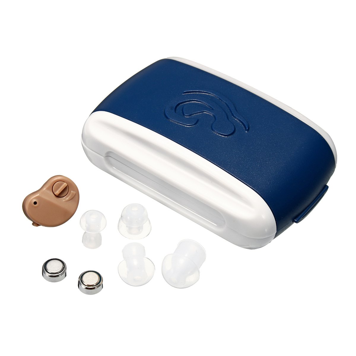 Adjustable Digital Hearing Aids Mini In-Ear Best Sound Voice Amplifier Invisible 2