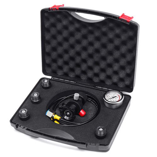 Hydraulic Accumulator Nitrogen Charging Fill Gas Valve Pressure Test Tools Kit 400Bar 2
