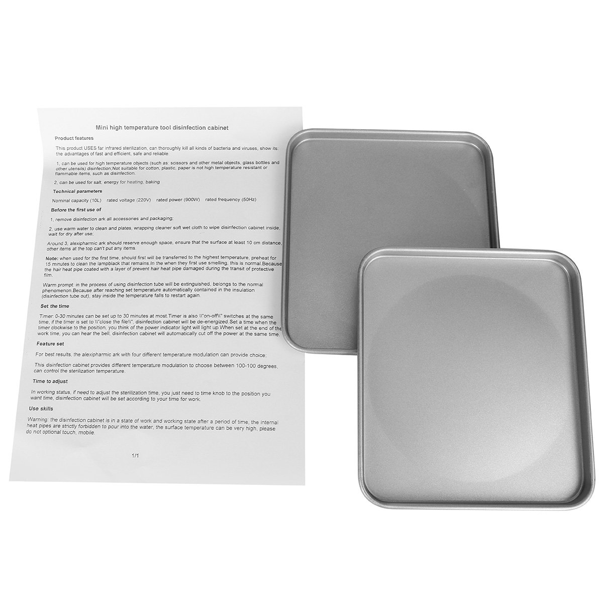 10L 900W Double Deck Nail Tools Heat Sterilizer Autoclave Spa Dental Medical High Temperature Sterilizer 220V 4 10L 900W Double Deck Nail Tools Heat Sterilizer Autoclave Spa Dental Medical High Temperature Sterilizer 220V - Image 4