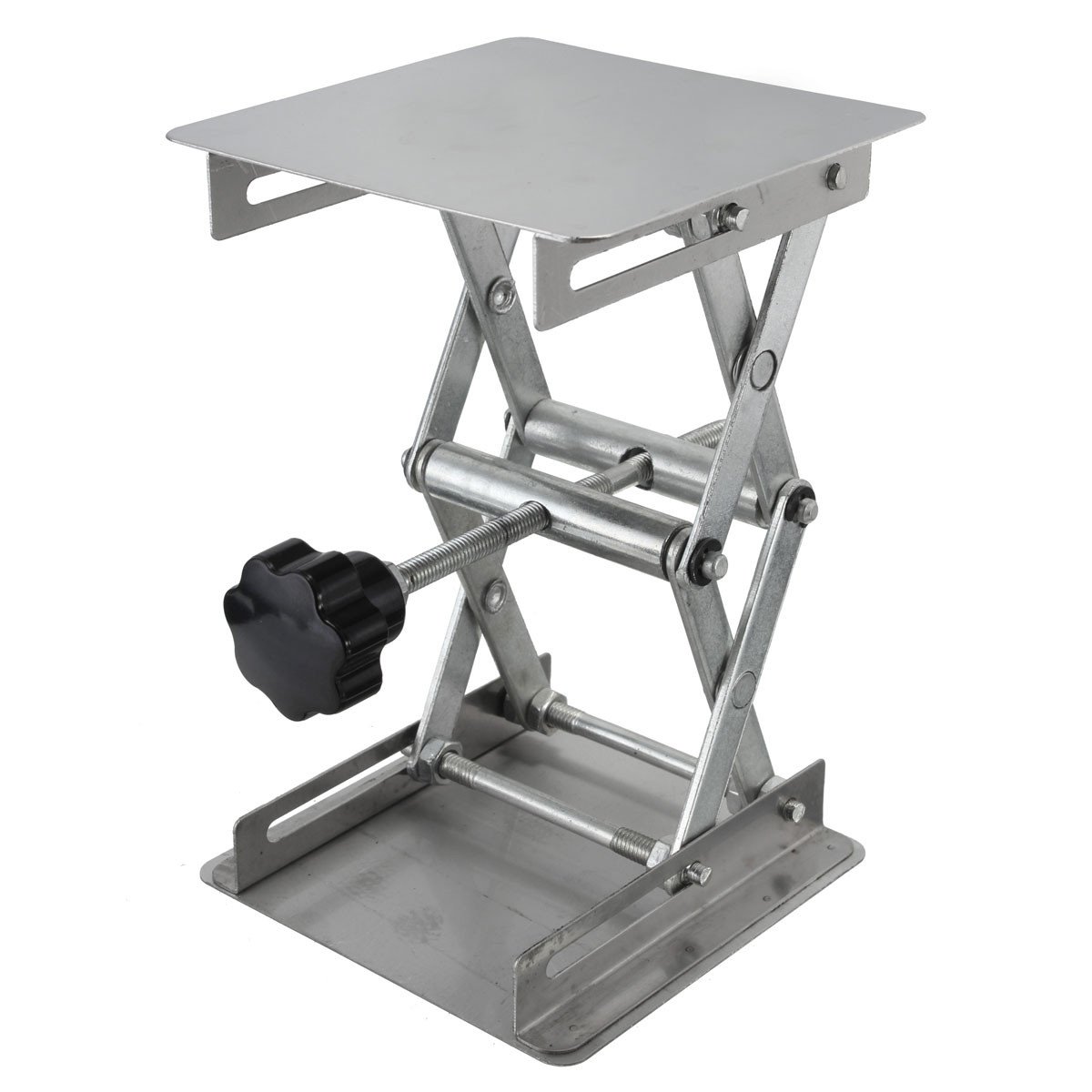 4 x 4" Stainless Steel Lifting Platform Lab Stand Laboratory Manual Lift Riser Lifter 100x100x150mm 4 4 x 4" Stainless Steel Lifting Platform Lab Stand Laboratory Manual Lift Riser Lifter 100x100x150mm - Image 4