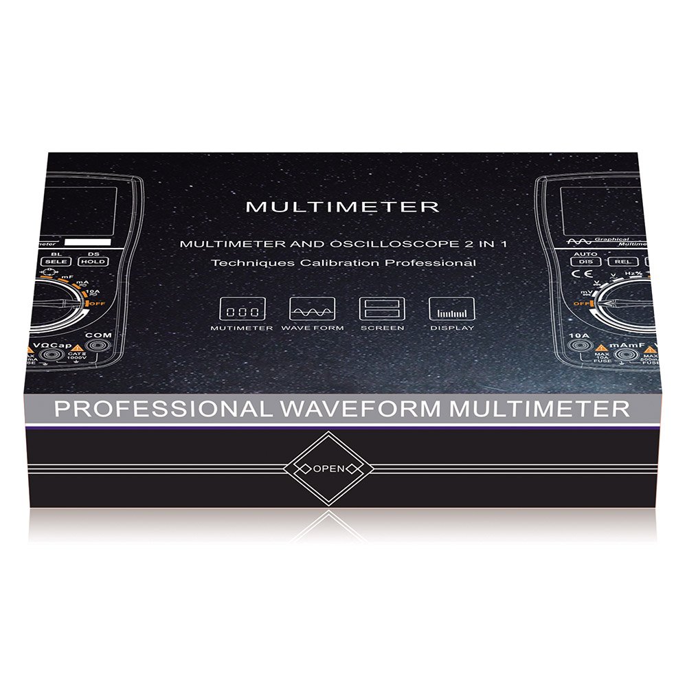 Upgraded MUSTOOL MT8206 2 in 1 Intelligent Digital Oscilloscope Multimeter AC/DC Current Voltage Resistance Frequency Diode Tester with Analog Bar Gr 6 Upgraded MUSTOOL MT8206 2 in 1 Intelligent Digital Oscilloscope Multimeter AC/DC Current Voltage Resistance Frequency Diode Tester with Analog Bar Gr - Image 6