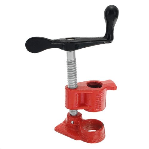 1/2inch Wood Gluing Pipe Clamp Set Heavy Duty Profesional Wood Working Cast Iron Carpenter's Clamp 4