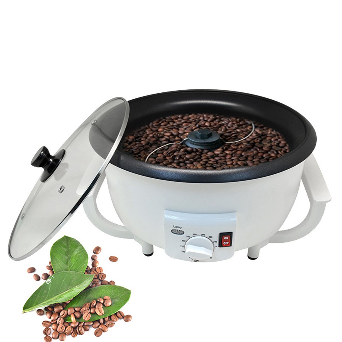 800W Household Coffee Beans Roasting Baking Machine Roasters Coffee Machine 1