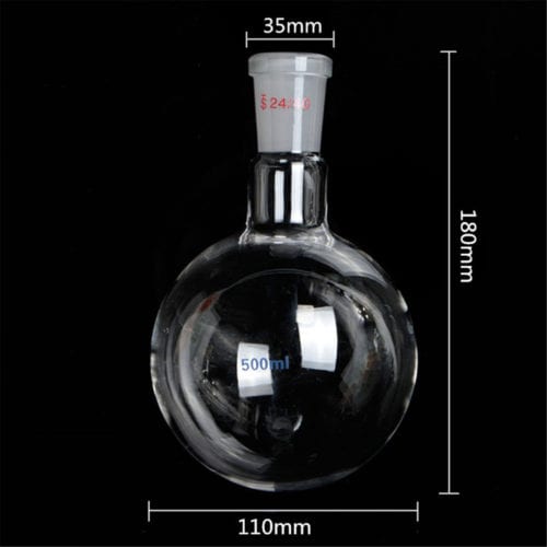 1000mL 24/40 Distillation Glass Apparatus Vacuum Distill Kit Vigreux Column Laboratory Glassware Kit 3