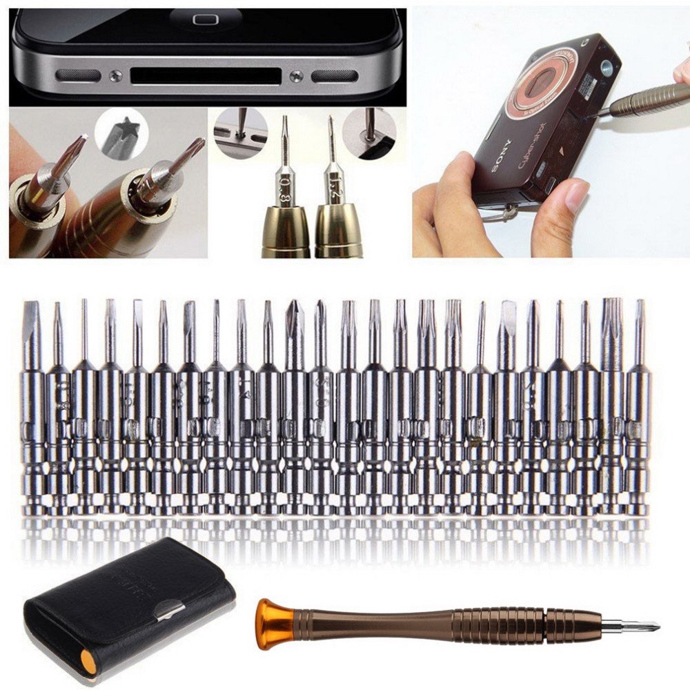 DANIU 25 in 1 Multi-purpose Precision Screwdriver Wallet Set Repairtools 4 DANIU 25 in 1 Multi-purpose Precision Screwdriver Wallet Set Repairtools - Image 4