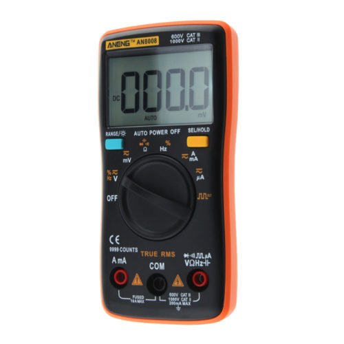 ANENG AN8008 True RMS Wave Output Digital Multimeter 9999 Counts Backlight AC DC Current Voltage Res 3