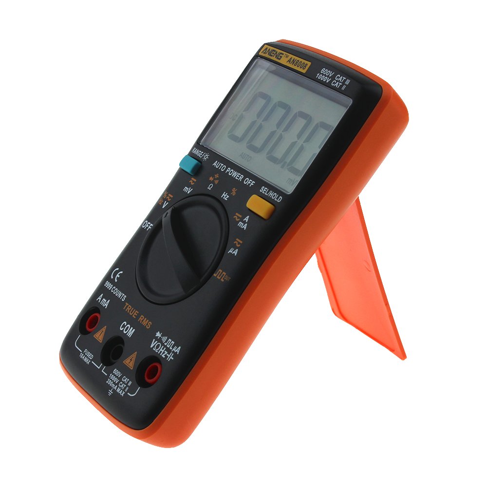 ANENG AN8008 True RMS Wave Output Digital Multimeter 9999 Counts Backlight AC DC Current Voltage Res 5 ANENG AN8008 True RMS Wave Output Digital Multimeter 9999 Counts Backlight AC DC Current Voltage Res - Image 5