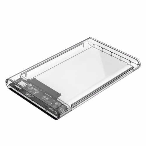 ORICO 2.5 inch Type-C to SATA3 Transparent Hard Drive Enclosure External SSD HDD Case Support UASP 1