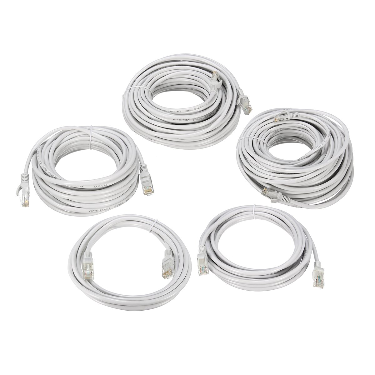 3/5/10/20m RJ45 Patch LAN Cord Ethernet Networking Cable 1 3/5/10/20m RJ45 Patch LAN Cord Ethernet Networking Cable