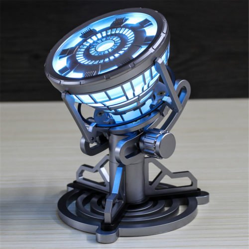 1:1 ARC REACTOR LED Chest Heart Light-up Lamp Movie ABC Props Model Kit Science Toy 2