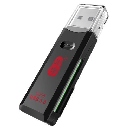 Kawau C396 DUO USB 3.0 SD TF Card Reader Support Simultaneous Read 4